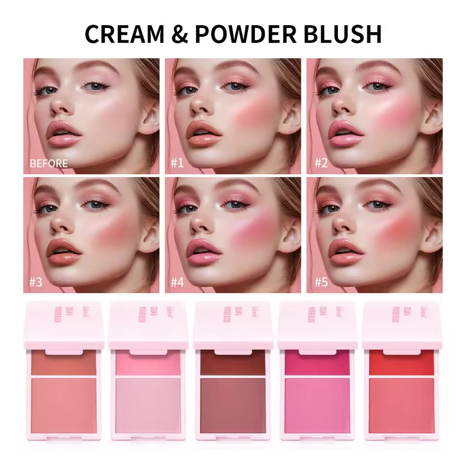 Dual-Palette Cheek Blush