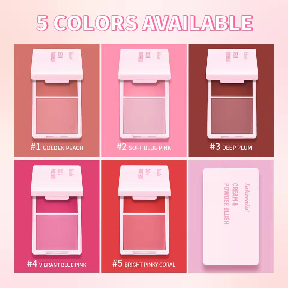 Dual-Palette Cheek Blush