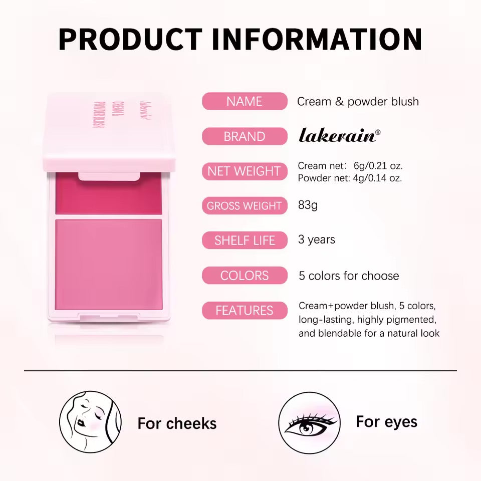 Dual-Palette Cheek Blush