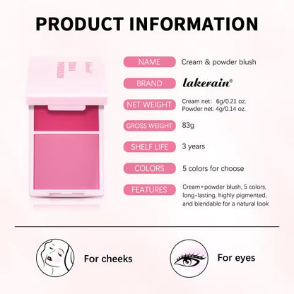 Dual-Palette Cheek Blush
