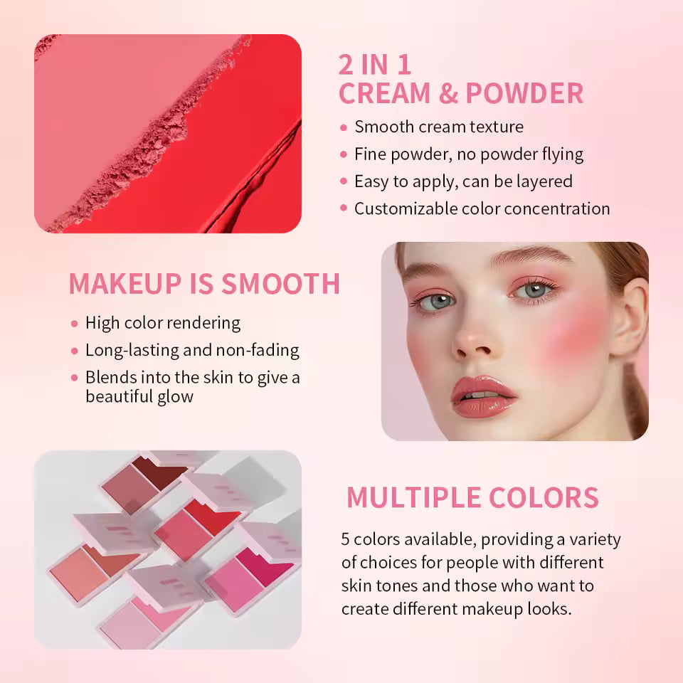Dual-Palette Cheek Blush