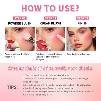 Dual-Palette Cheek Blush
