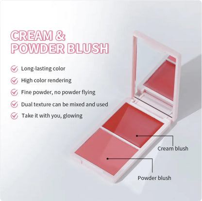 Dual-Palette Cheek Blush